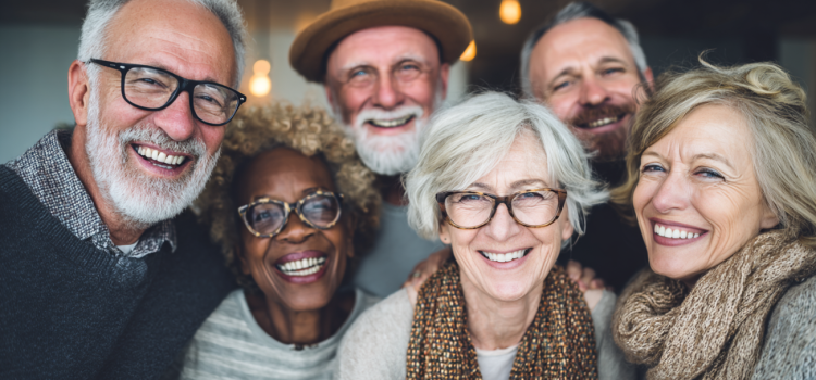 How to Get People to Like You: Carnegie’s 3 Methods Um grupo sorridente de amigos idosos que gostam uns dos outros