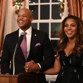Governor Wes Moore and his wife