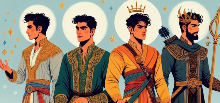 A king, a warrior, a magician, and a lover.