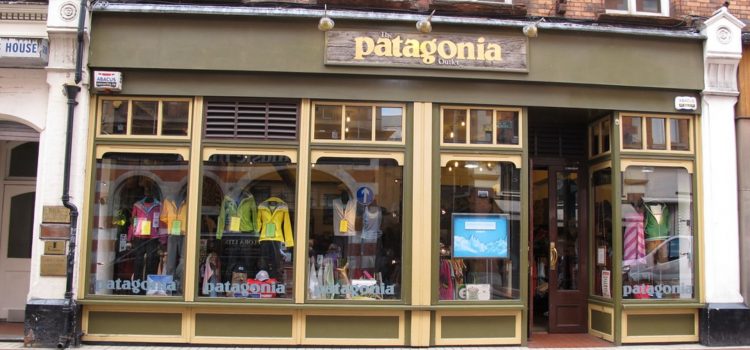 A Patagonia outlet store