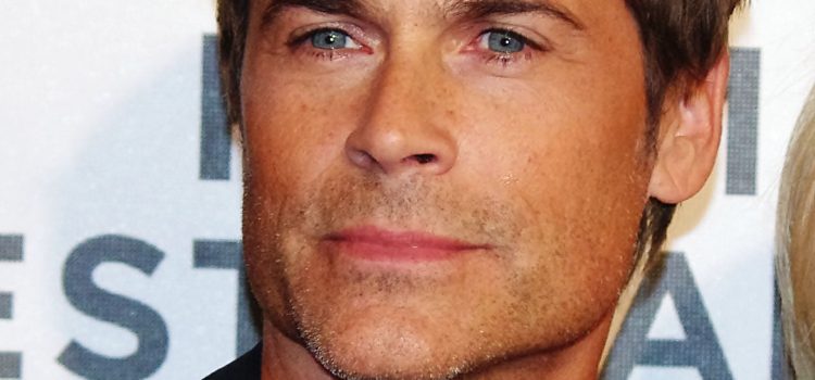 Rob Lowe on the red carpet