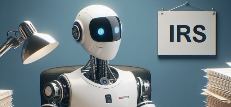 The IRS Is Now Using AI to Assist Audits & More A robot working at the IRS