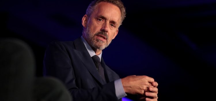 Jordan Peterson speaks with attendees at the 2018 Young Women's Leadership Summit hosted by Turning Point USA in Dallas