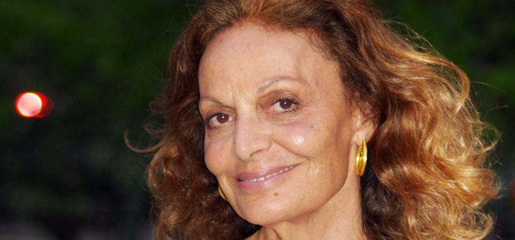 Diane von Fürstenberg smiling.