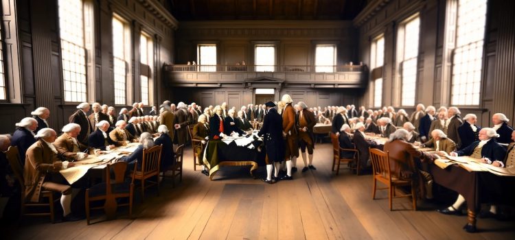 A People’s History of the Formation of the United States Founding fathers oversee the formation of the United States and draft the Constitution in Philadelphia's Independence Hall