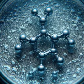 Why are endocrine disruptors so dangerous? A closeup of a chemical compound under a microscope illustrates the science.