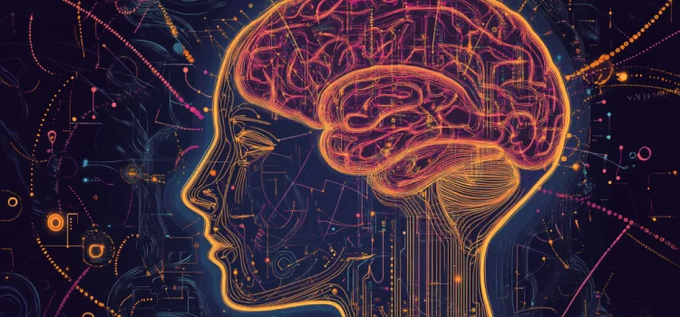 What Does the Left Brain Do? How It Creates the Self an illustration of the left side of the brain in a person's head depicts what the left brain does