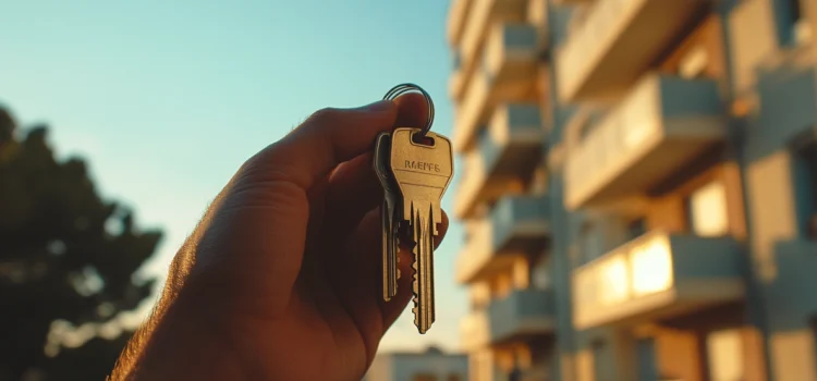 How to Fix the Housing Crisis: Matthew Desmond’s Suggestions A hand holding keys to an apartment because the housing crisis has been fixed