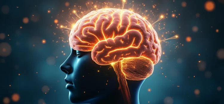 The Brain Energy Theory: Christopher M. Palmer on Mental Illness An illustration of an illuminated brain represents the brain energy theory of mental illness