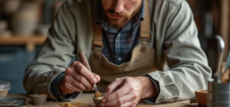 Obsess Over Quality: Cal Newport’s 5 Strategies for Excellence A craftsman carefully making a product illustrates the desire to obsess over quality
