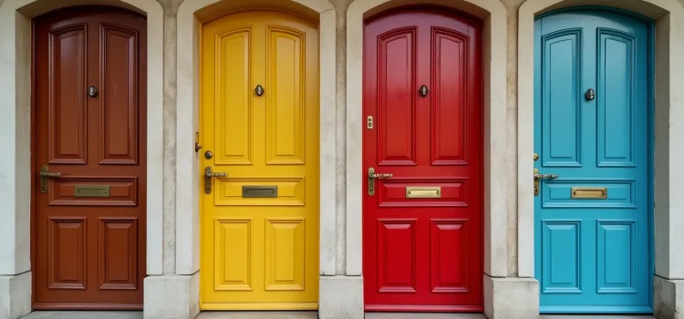 4 Types of Startup Markets: Analysis From Steve Blank Four doors, each a different color, illustrate four types of startup markets