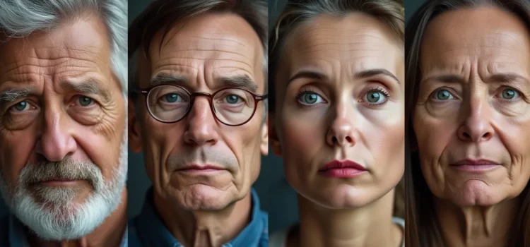 What Causes Mental Illness? Evidence for a Common Origin A split screen with faces of men and women of various ages illustrates what causes mental illness