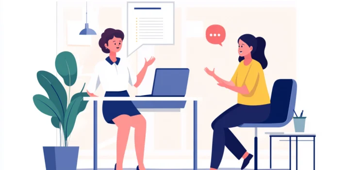 Management Intervention: What to Do If It Worked or Failed A management intervention happening with an employee in an office