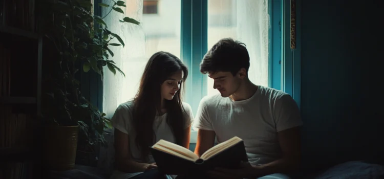 Michael Todd’s Relationship Goals: Book Overview A couple reading a book together in front of a window