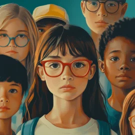 A diverse group of children showing the importance of inclusivity
