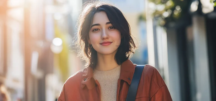 How to Become Powerful and Strong: 3 Traits (+ Managing Failure) A confident woman on the street who's learned how to become strong and powerful
