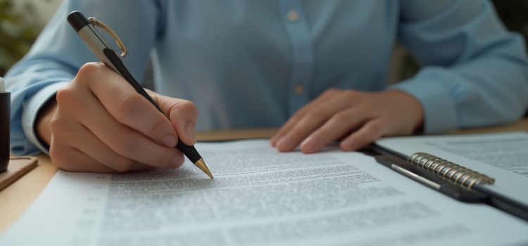 Ray Edwards’s P.A.S.T.O.R. Framework: Be Persuasive, Not Pushy A professional editing a document with a pen illustrates the P.A.S.T.O.R. framework for copywriting