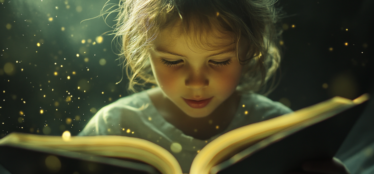 How Do Children Learn to Read? Maryanne Wolf Explains A child reading a book illustrates the question, "How do children learn to read?"