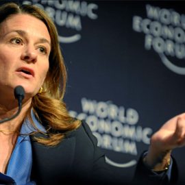 Melinda French Gates at the World Economic Forum