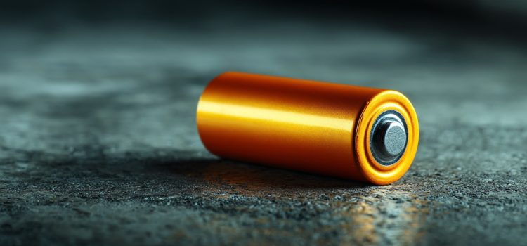 An orange AA battery on its side illustrates how to build willpower by treating it like a battery that drains and charges