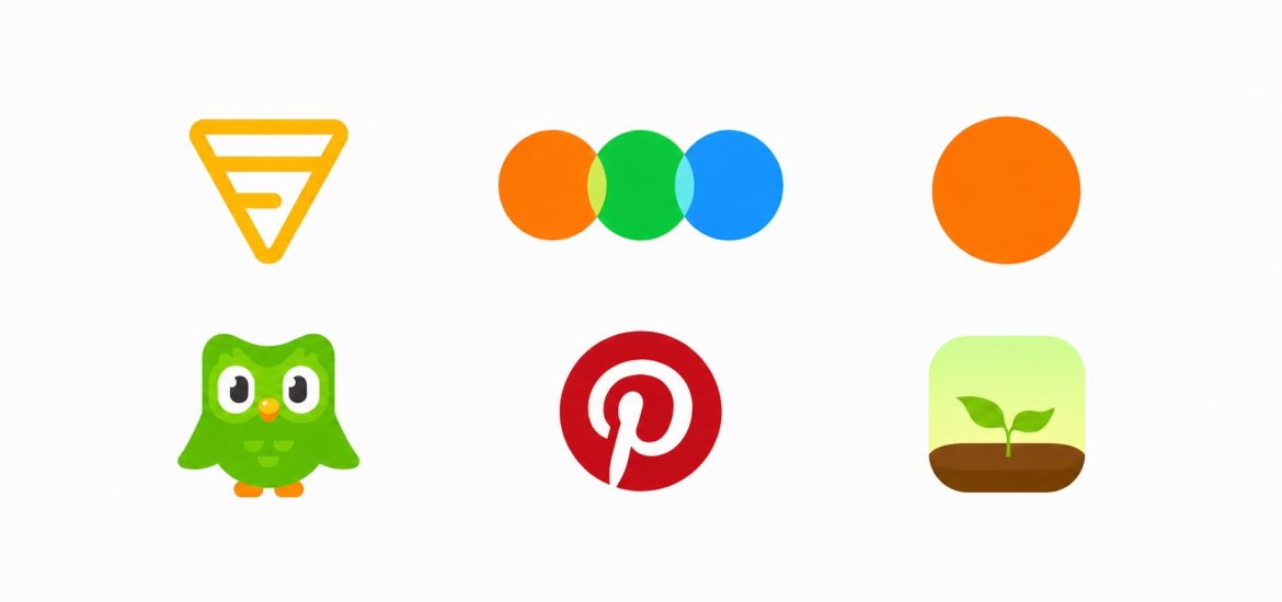 Logos of apps to replace doomscrolling: Shortform, Letterboxd, Headspace, Duolingo, Pinterest, and Forest