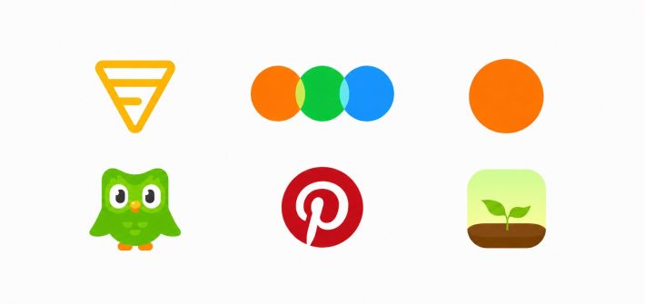 Logos of apps to replace doomscrolling: Shortform, Letterboxd, Headspace, Duolingo, Pinterest, and Forest