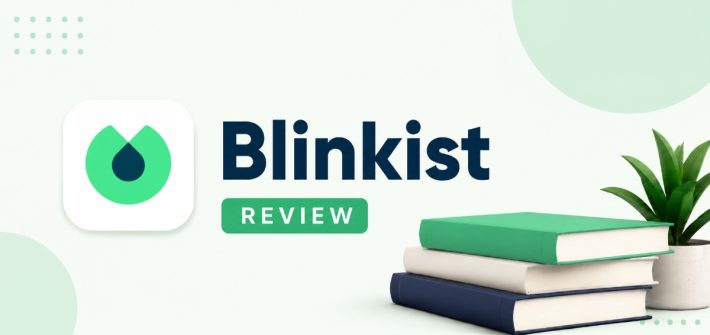 A featured image for a Blinkist review