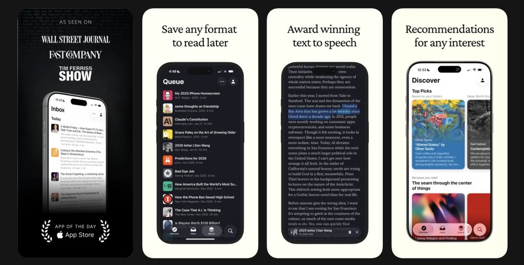 A screenshot of the Matter app in the App Store